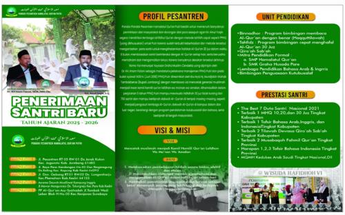 Brosur Pondok Pesantren Hamalatul Qur an